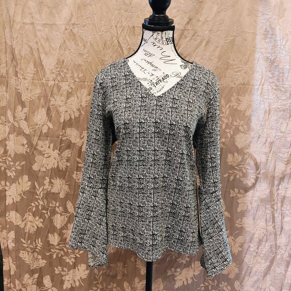 Karen Kane Bell Sleeve Flowy Blouse, Size XL, Excellent Used Condition! (EUC) - Picture 1 of 4